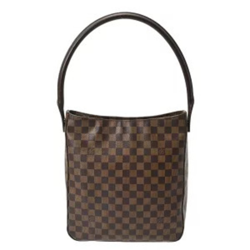 Louis Vuitton Damier Looping Brown Canvas Shoulder Bag